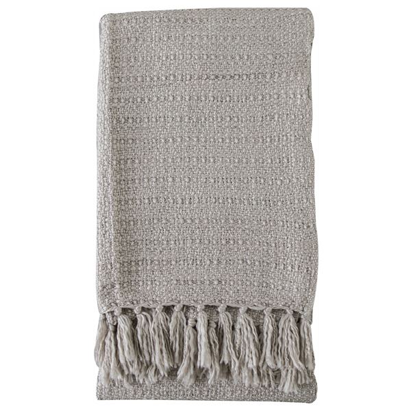 Bryn Knit Textured Throw - Neutral